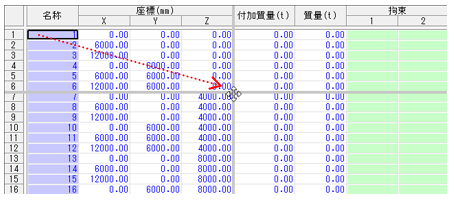 グリッドシート